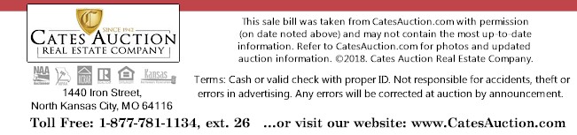 Cates Auction & Realty Co. Inc. Kansas City, MO 64116