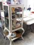 Nice Antique Drug Store / Doctor's Cabinet with Glass Front and Sides
