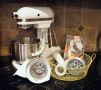 Kitchen-Aid Heavy Duty Mixer Includes Accessories And Recipe Book