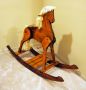 Hand Crafted Wood Rocking Horse, 42