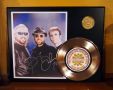 The Beegee's Golden Age Of Rock N Rock Limited Edition Gold Record Plaque, 12
