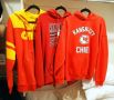 Kansas City Chiefs Men's Hoodies, Qty 2, Both Size L, Ladies Hoodie, Size L, Chiefs Work To Win Framed Print, 13.5