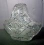 Cut Crystal Basket, Jewelry Boxes, Salt And Pepper Shakers, Bud Vase And More, Total Qty 9