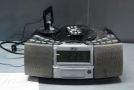 HP Lazer Pro Jet Printer, Model # M12W, And Wedge AM-FM Digital Clock Radio, Model # A4116