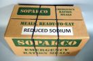 SOPAKCO MRE Emergency Ration Meals, 2 Cases