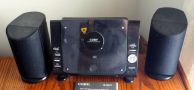 Coby CD Player With Speakers, Model # CX-CD377, Powers On