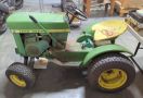 John Deere Model 110 Lawn And Garden Tractor, With Snow Plow, Parts, And Manual