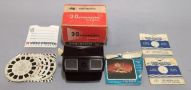 View-Master, Model E, With Reels Including Flintstones, Peanuts, Wizard Of Oz And More