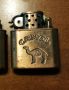 Vintage Camel Hinged Lid Tin, And Lighters, Various Styles And Sizes, Qty 6