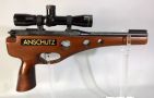 J.G. Anshutz GMBH U/M 1730 MSP-E Field .22 Hornet Bolt Action Pistol SN# 900020, Leupold Sight, Leupold Scope M8-4X Extended E.R., Iron Sights, In Hard Case