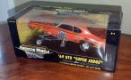 Diecast 1:18 Scale UT Models Porche 911 GT1, American Muscle Thunder 69 GTO Super Judge, And American Muscle Classics 1935 Auburn 851, In Original Boxes
