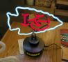 Kansas City Chiefs Arrowhead Neon Light, And Beer Mug Neon Light, Both Power On