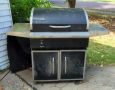 Traeger Outdoor Pellet Grill, Model BBQ300, With Cover, Manual, And Replacement Temp. Switch