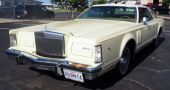 1977 Lincoln Mark V Two Door Luxury Vehicle From The 70's,