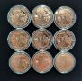 Donald J Trump Inauguration Day Copper Coins, Qty 9