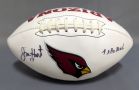 Jim Hart #17 Arizona Cardinals Autographed Football