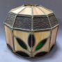Vintage Stained Glass Lamp Shade, 10