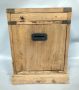 Antique English Coal Hod Scuttle Box, 17