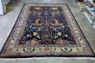 Persian Wool Area Rug With Fringe, 14' x 10'