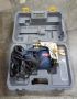 Ryobi Biscuit Joiner, Model # JM82, In Hard Carrying Case, Powers On