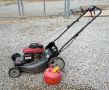 Honda Blackmax GCV 160 Gas Push Mower With Variable Speed Autowalk, Model 961440009 00, Powers On, And Metal Eagle 2 Gal Gas Can