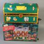 Mr. Christmas Santa's Musical Toy Chest, Powers On