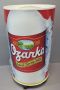 Ozarka Bottled Water Branded Round Barrel Beverage Cooler On Wheels, 36