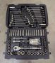 Husky Socket And Combination Wrench Set, In Hard Sided Carrying Case