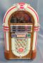 Leadworks Battery Powered Fifties Wurlitzer Musical Coin Bank, Untested, 11
