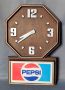 Vintage Pepsi Wall Clock, 19