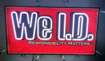We I.D. Responsibility Matters Neon Sign, 14