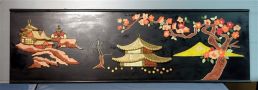 Handmade Oriental Wall Art Adorned With Beads And Stones, 58
