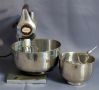 Vintage Sunbeam Mixmaster Electric Mixer With Small And Large Bowl, Beaters And More